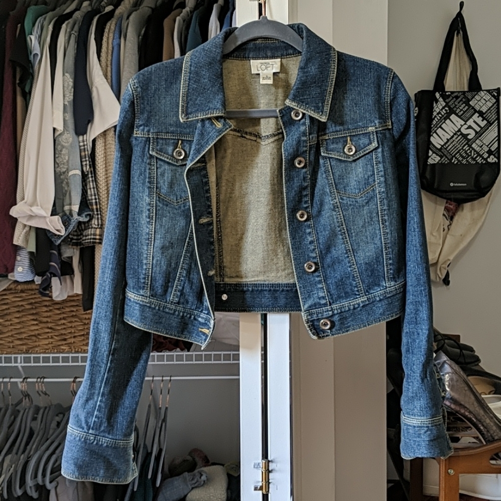 Ann Taylor LOFT Jean Jacket